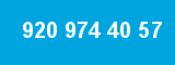 920 974 40 57